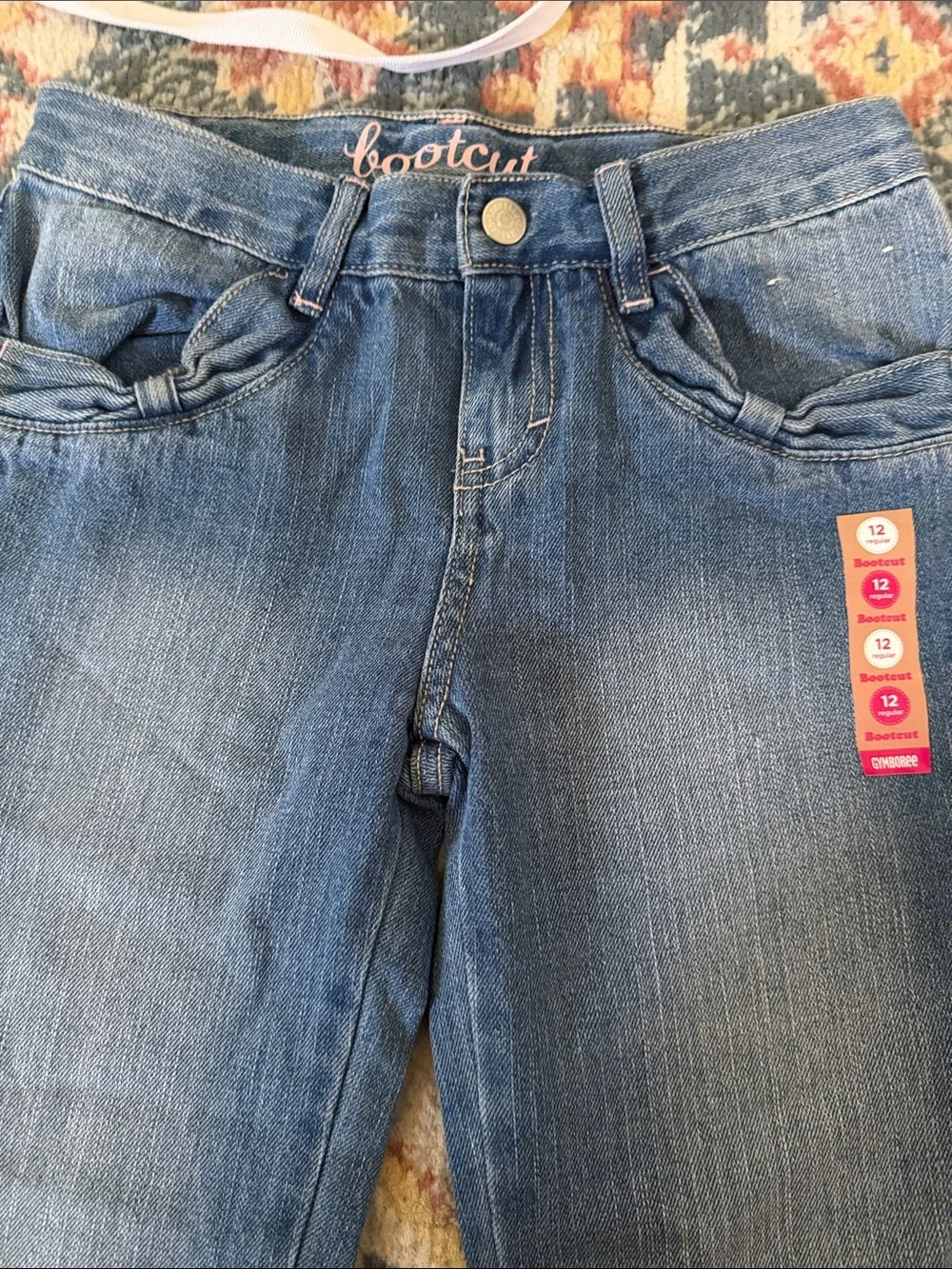 Brand New Gymboree Girls' Medium Blue Bootcut Jeans